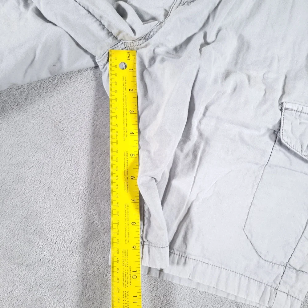 Tommy Bahama Cargo Shorts Mens 34 Gray Cotton Casual Utility‎ Summer Hiking